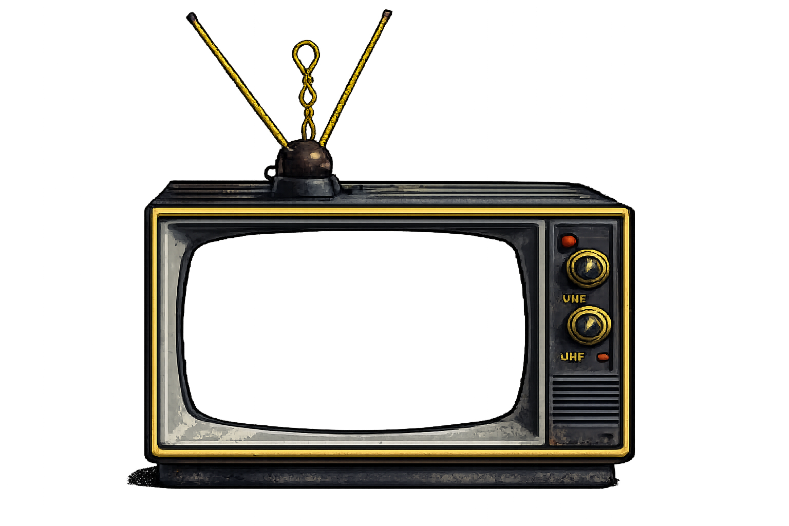 Retro TV Frame